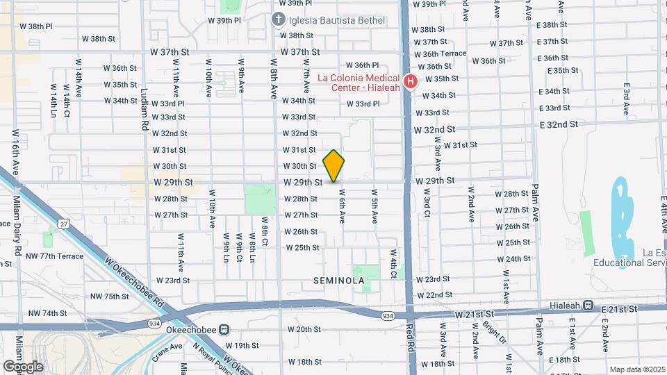 620 W 29th St Map and Location Details