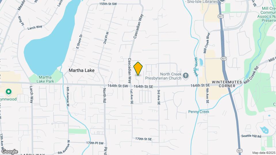 107 164th St SE Map and Location Details