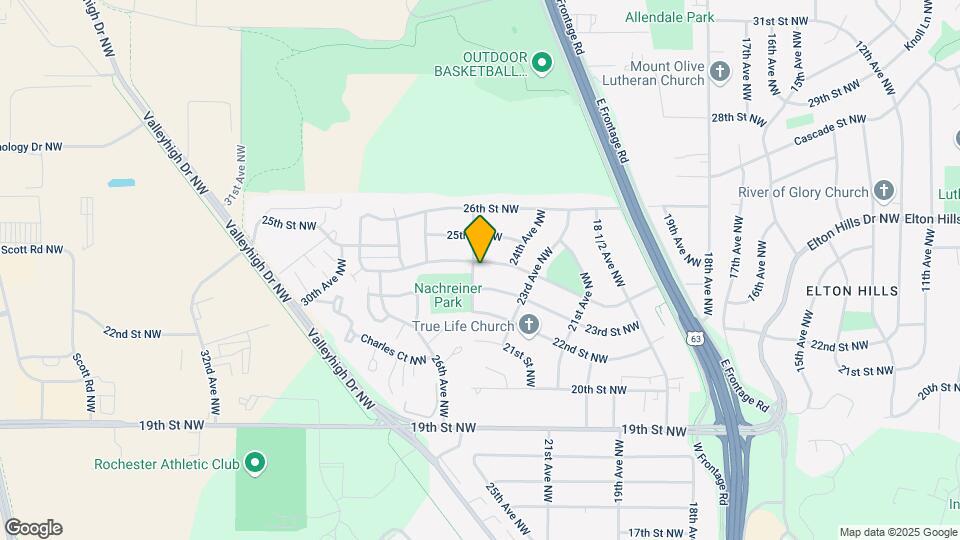 2430 24th St NW Map and Location Details