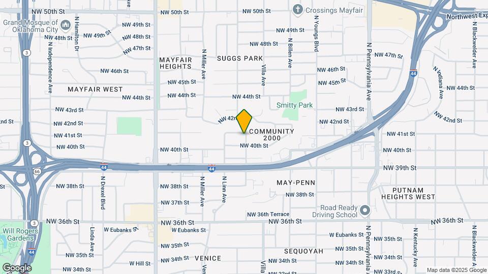 2500 NW 41st St Map and Location Details