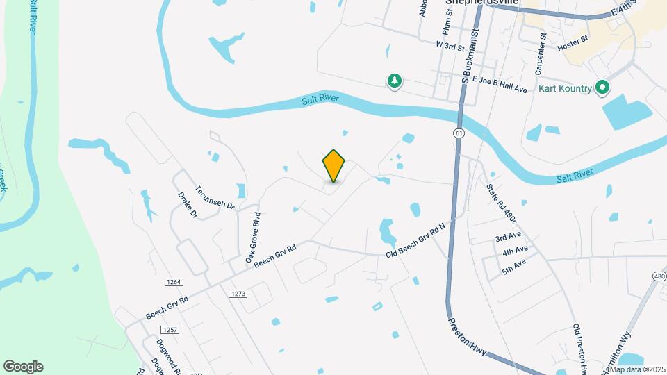 651 Oak Grove Blvd Map and Location Details