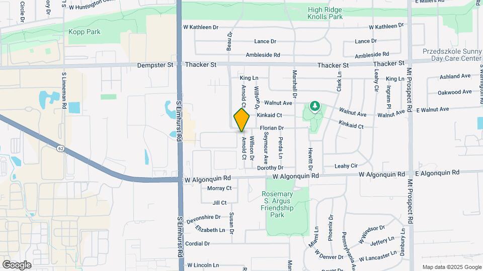 1022 Arnold Ct Map and Location Details
