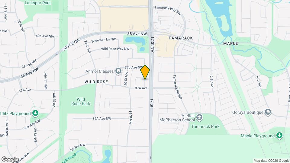 613 Windross Cres NW Map and Location Details