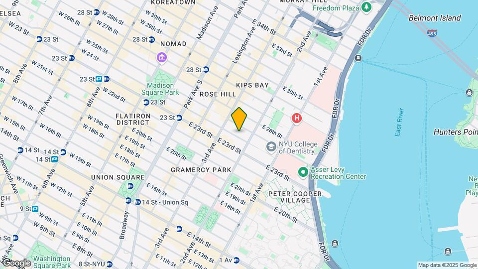 229 E 24th St Mapa y Detalles de la Ubicación