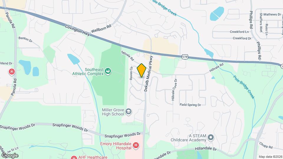 2449 Raven Cir Mapa y Detalles de la Ubicación