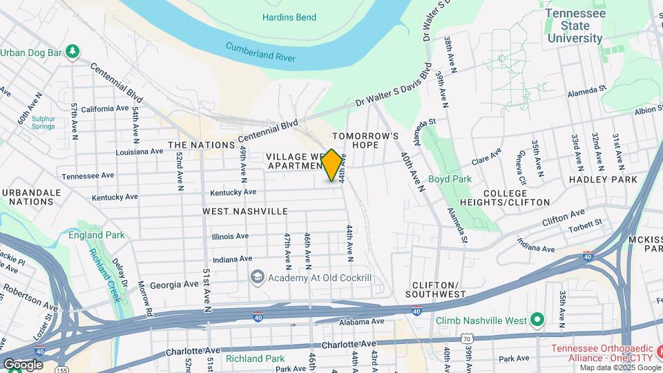 4405 Kentucky Ave, Unit 401 Map and Location Details