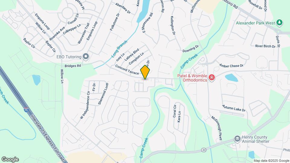 444 Kendall Ln Map and Location Details