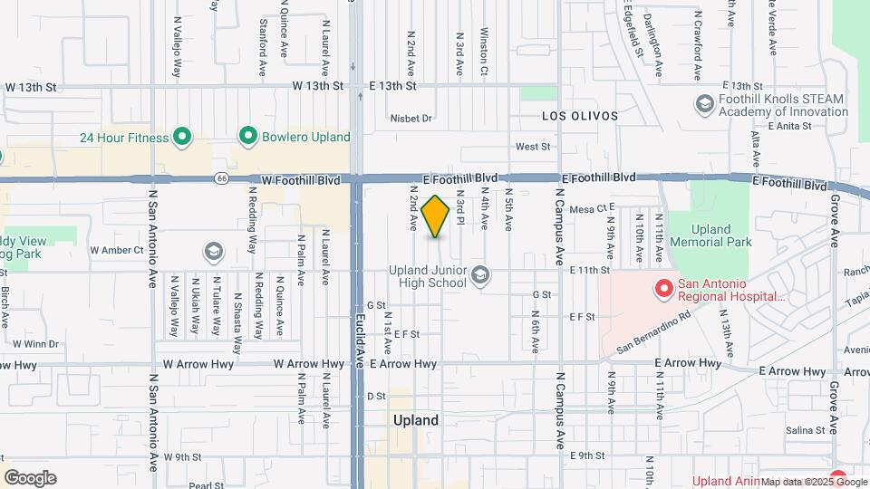 855 N 3rd Ave Mapa y Detalles de la Ubicación