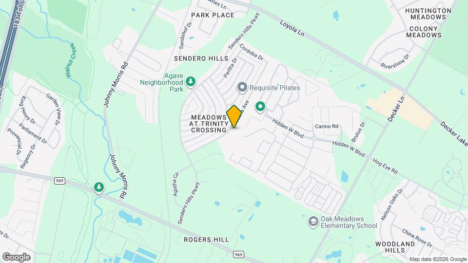 5805 Toscana Ave Map and Location Details