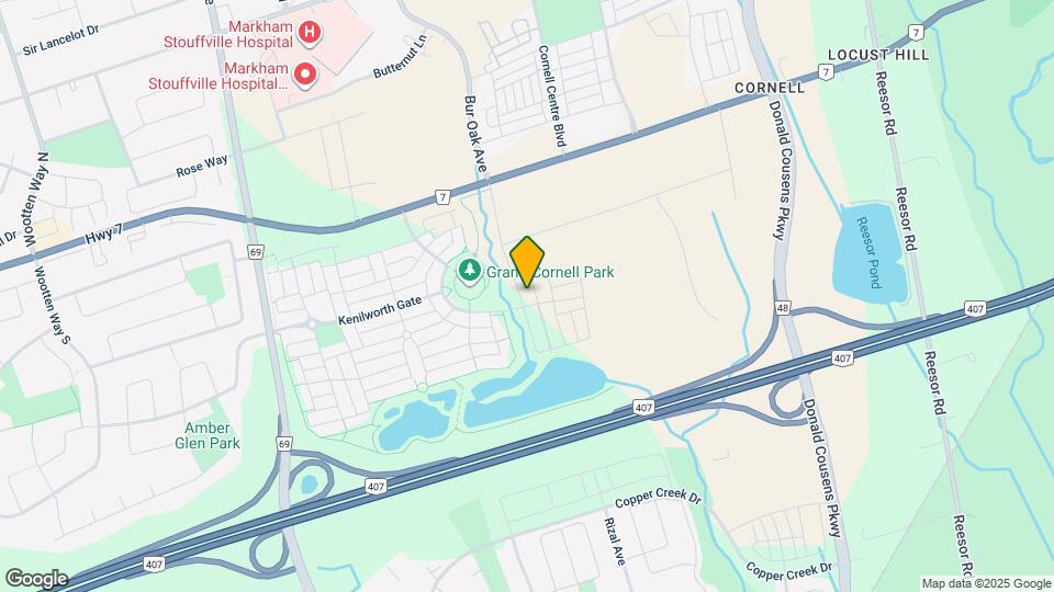 3576 Bur Oak Ave Map and Location Details