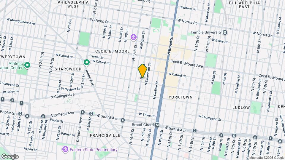 1519 N 16th St Map and Location Details