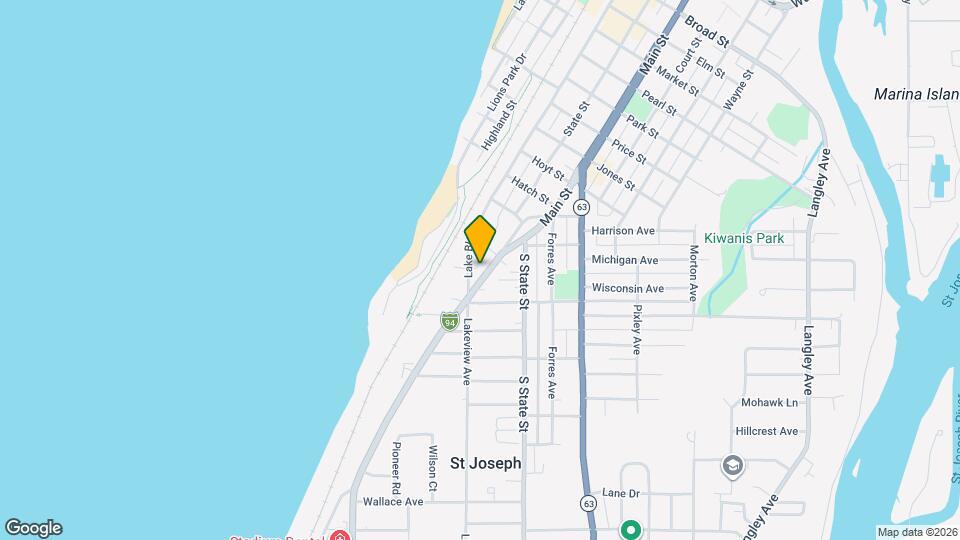 1444 Main St Map and Location Details