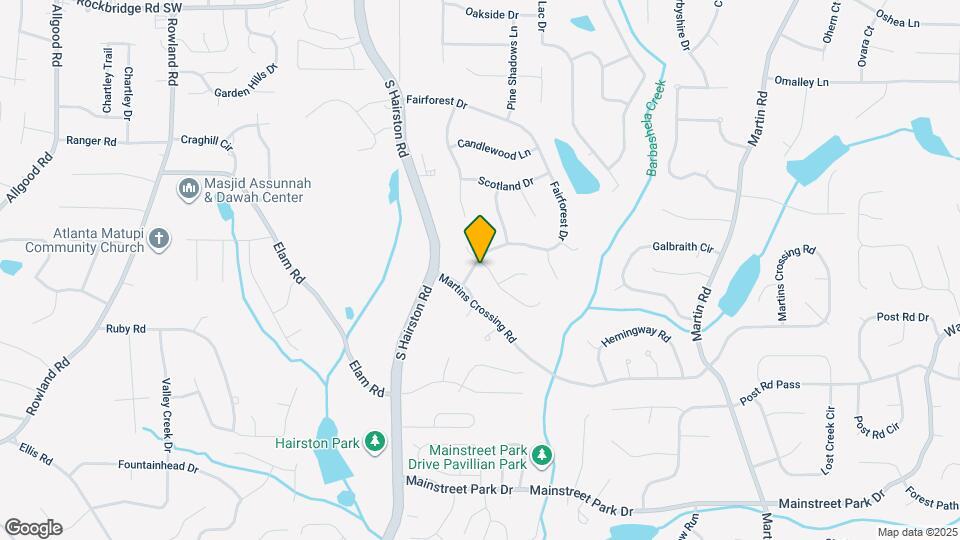5144 Fairforest Dr Map and Location Details