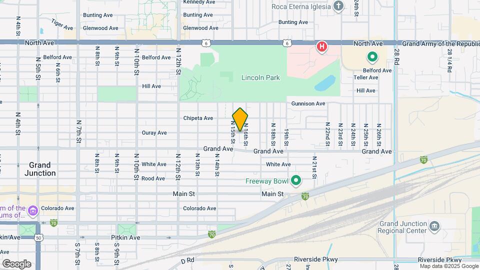 441 N 16th St Map and Location Details