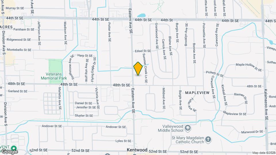 4742 Eastern Ave SE Map and Location Details