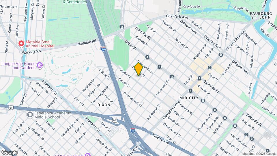 325 S Olympia St Map and Location Details
