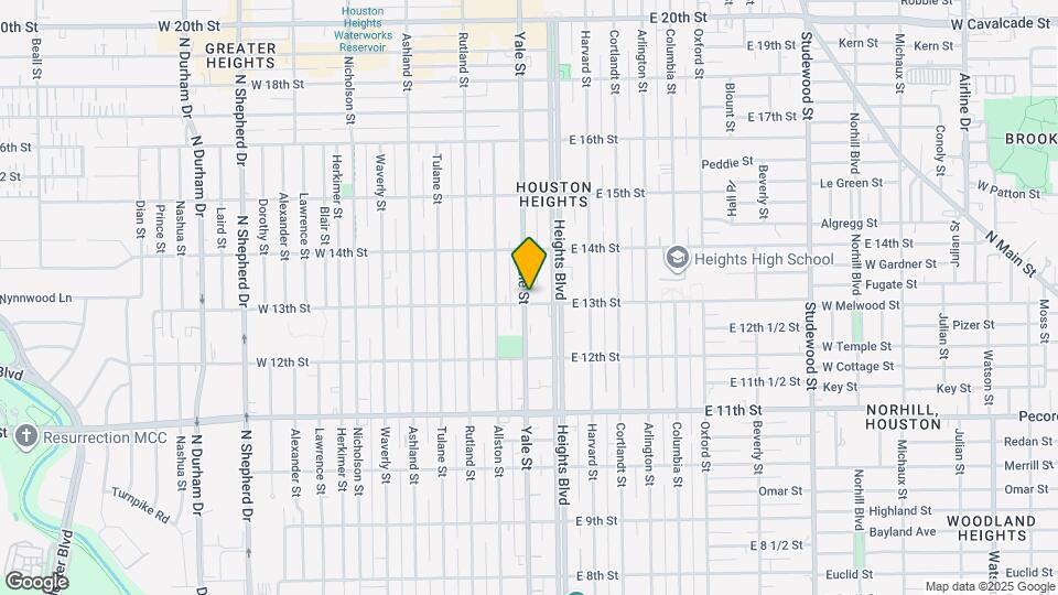 117 W 13th St Map and Location Details