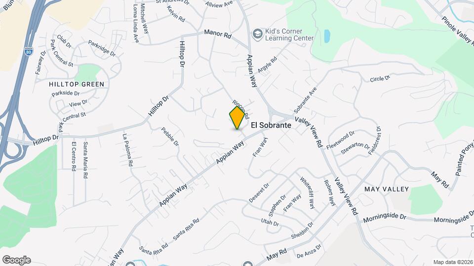 427 Rincon Rd Mapa y Detalles de la Ubicación