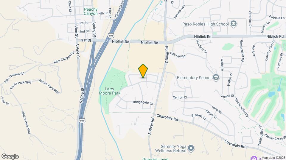 185 Riverbank Ln Map and Location Details