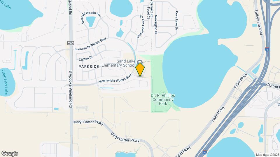 8252 Ludington Cir Map and Location Details