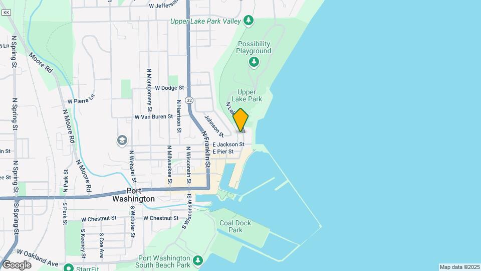 415 Lake St Map and Location Details