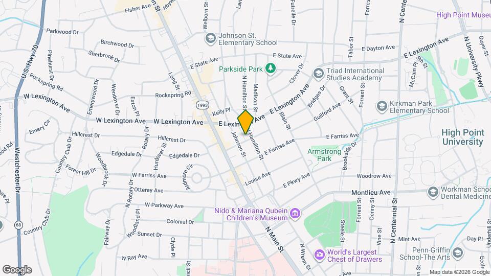 205 Guilford Ave Map and Location Details