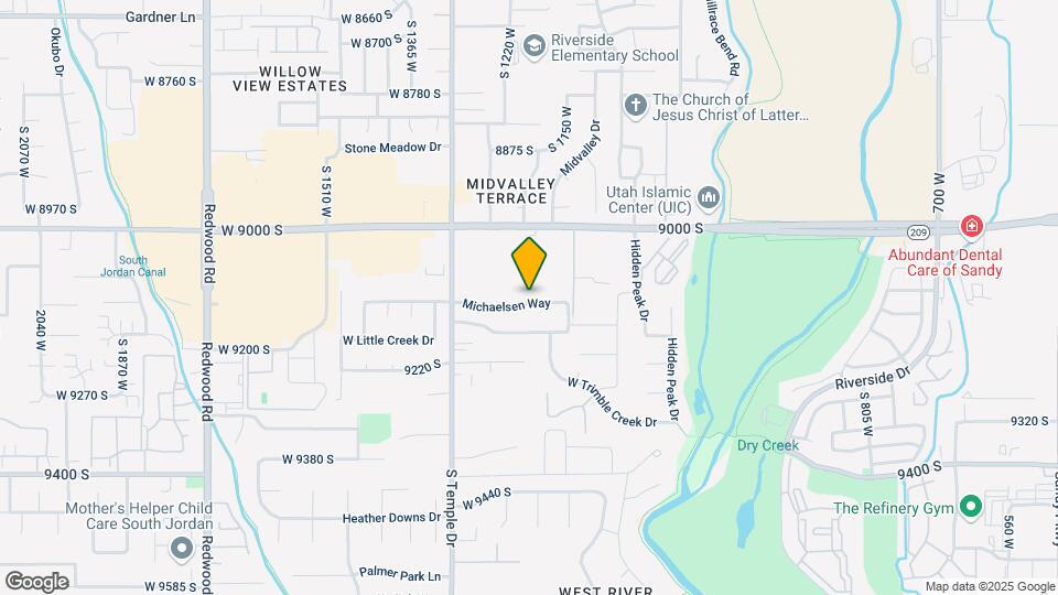 1202 Michaelsen Way Map and Location Details