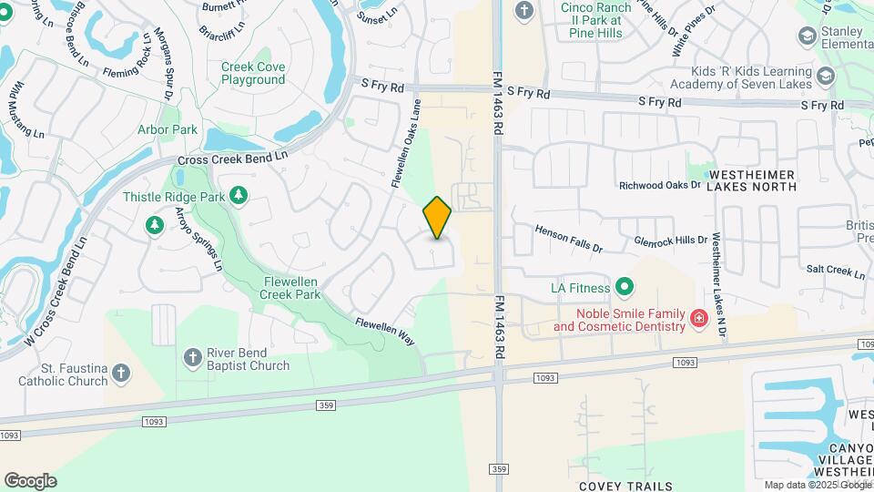 6207 Holly Oaks Court Map and Location Details