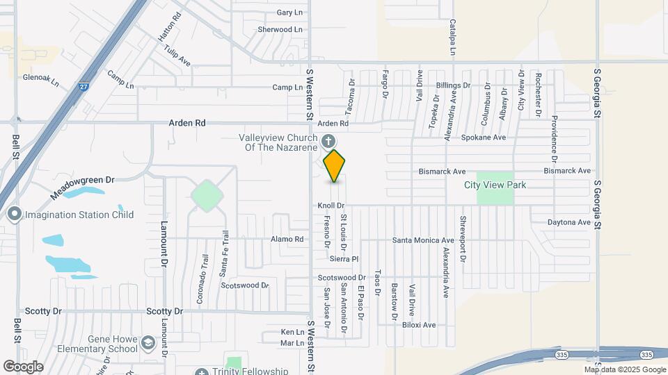 7612 Woodford Ave Map and Location Details