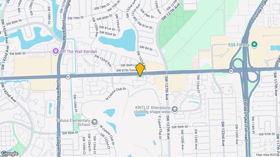 13015 SW 88th Terrace S Map and Location Details