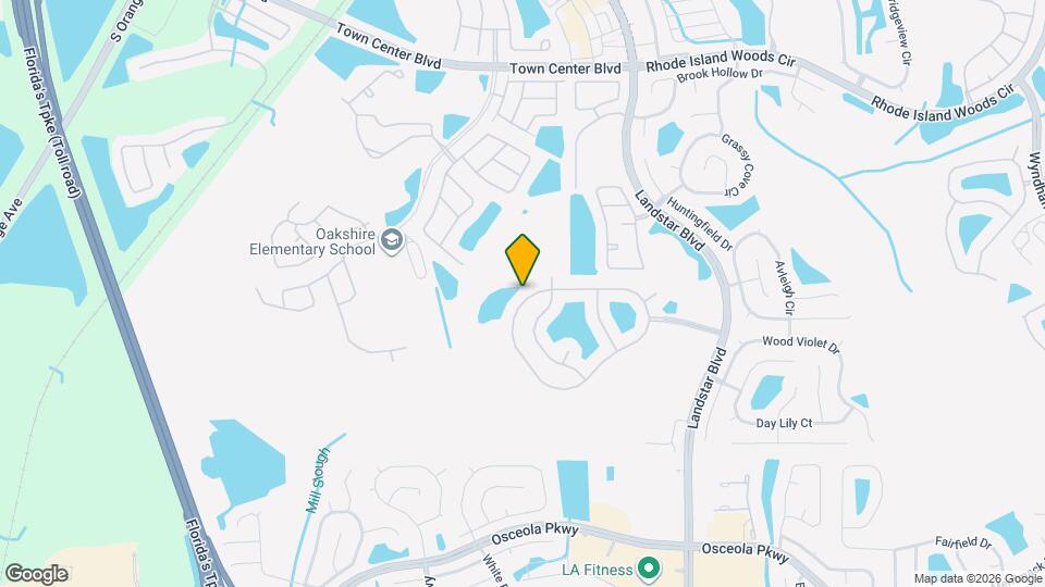 824 Lake Biscayne Way Map and Location Details