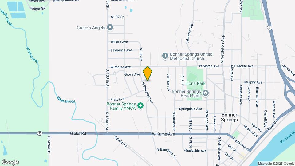 540 Crest Cir Map and Location Details