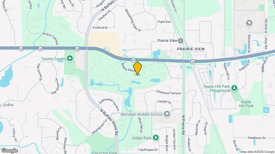 229 Willow Pkwy Map and Location Details