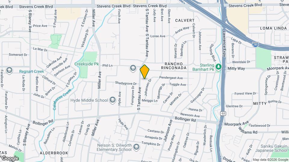 10605 Johansen Dr Map and Location Details