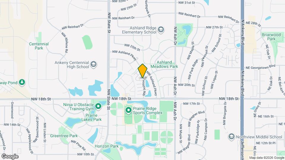 2204 NW Ashton Ln Map and Location Details