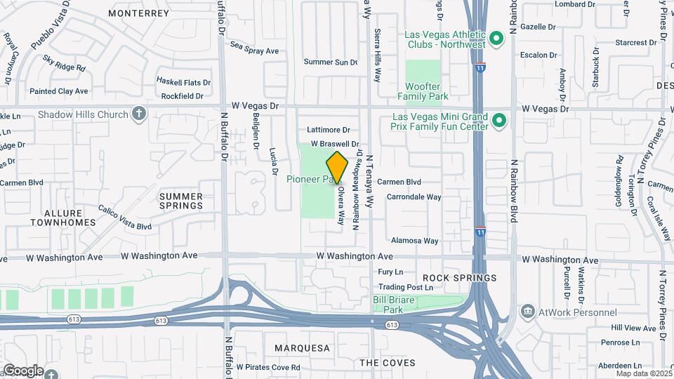 1201 Olvera Way Mapa y Detalles de la Ubicación