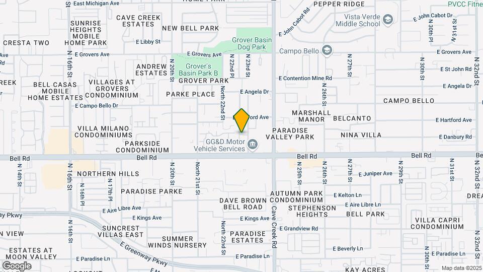 17150 N 23rd St, Unit 211 Map and Location Details