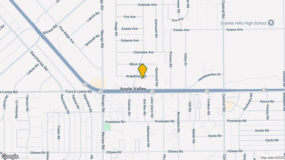 21969 Arapahoe Ave Map and Location Details