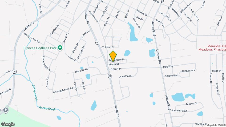 804 Mixon Dr Map and Location Details
