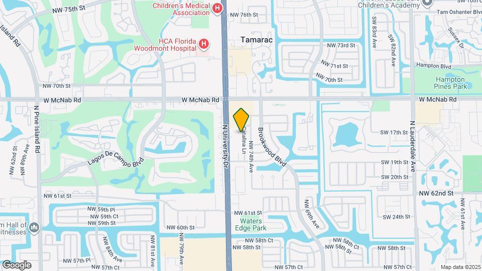 6533 Catalina Ln Map and Location Details