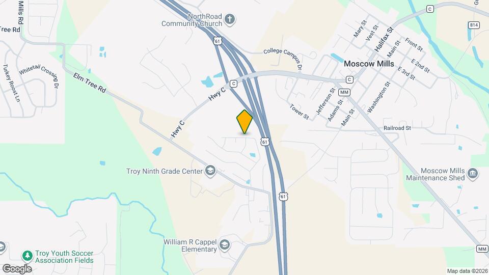 1272 Kathy Ave Map and Location Details