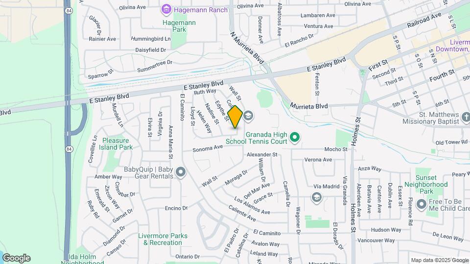 457 Coleen St Map and Location Details