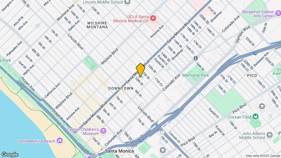 1427 10th St Map and Location Details