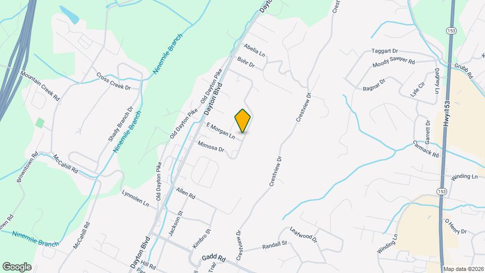 5701 N Morgan Ln Map and Location Details