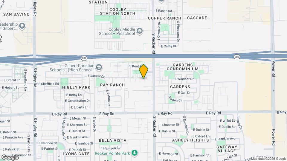 3931 E Jasper Dr Map and Location Details