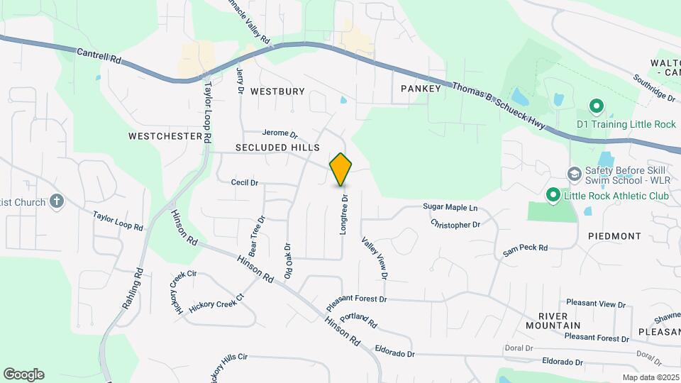 13718 Longtree Dr Map and Location Details