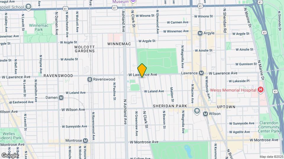4743 N Clark St Map and Location Details