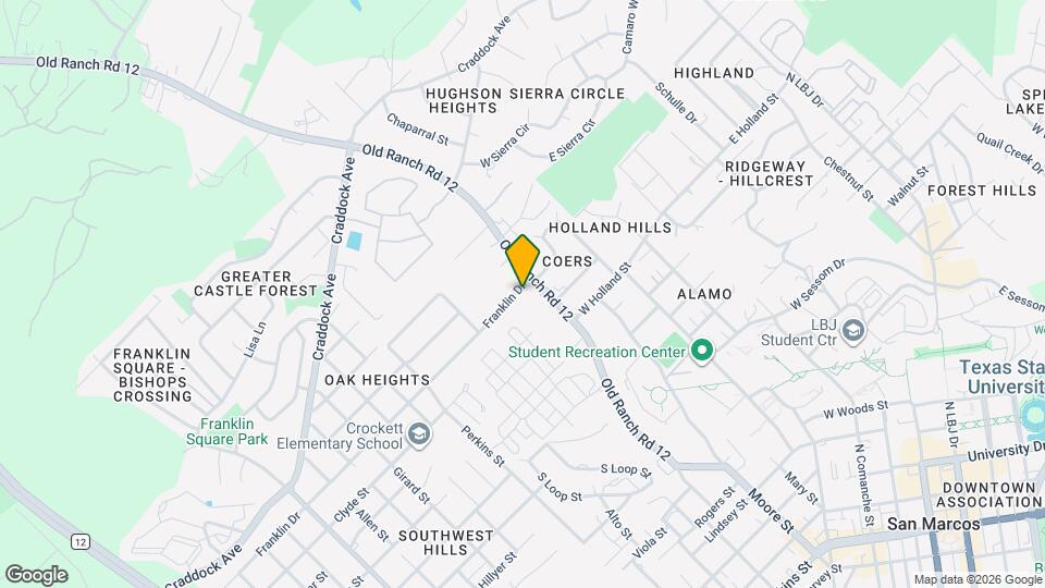 505 Franklin Dr Map and Location Details