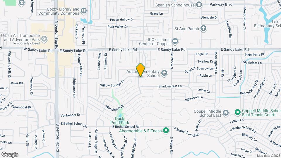 417 Sandy Knoll Dr Map and Location Details