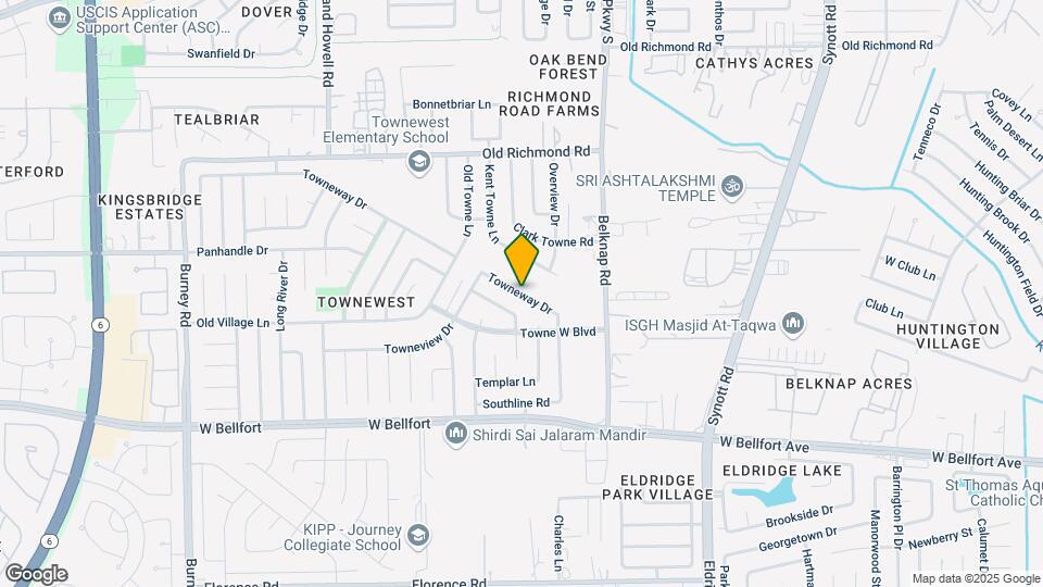 14054 Towneway Dr Map and Location Details